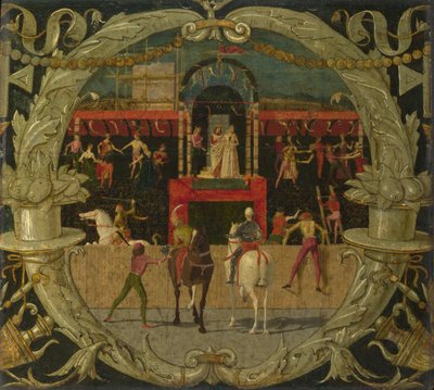 The Rape of the Sabine Women After the Signal, c. 1490 by Domenico Morone