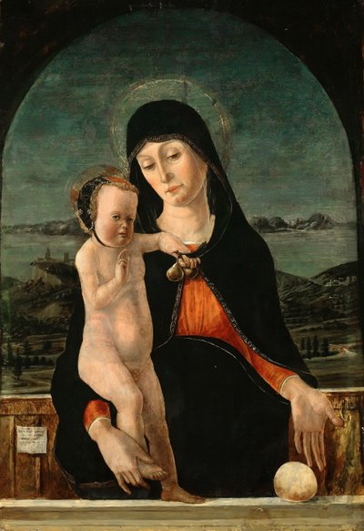 Virgin with Child by Domenico Morone