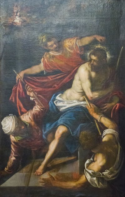 Christ Crowned with Thorns by Domenico Robusti Tintoretto