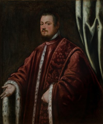 Portrait of Nicolò da Ponte by Domenico Robusti Tintoretto
