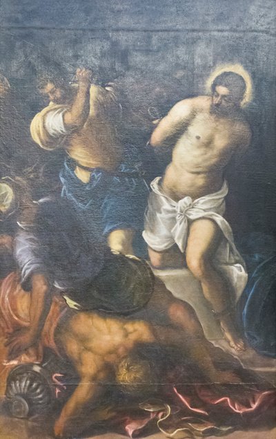 The Flagellation by Domenico Robusti Tintoretto