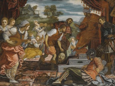 The Triumph of David by Domenico Robusti Tintoretto