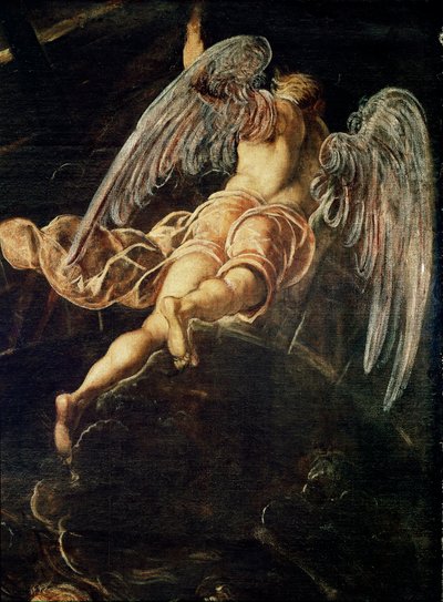 The descent of Jesus Christ to limbo (detail) by Domenico Robusti Tintoretto