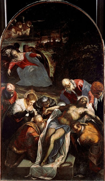The tomb by Domenico Robusti Tintoretto