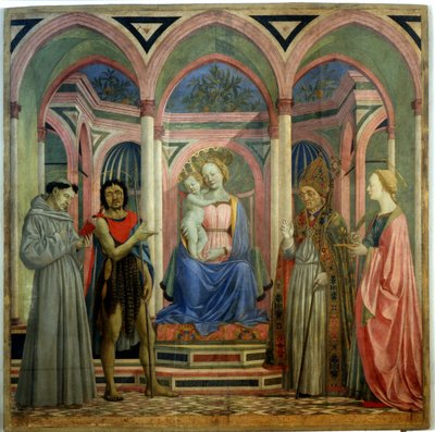 The Santa Lucia de Magnoli Altarpiece by Domenico Veneziano