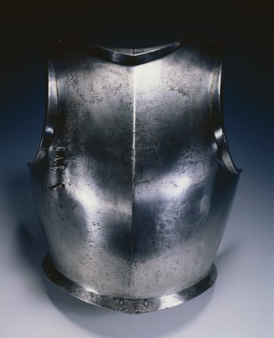 Gothic Breastplate with Lance Rest Mount, c.1490-1500 by Domenico dei Barini