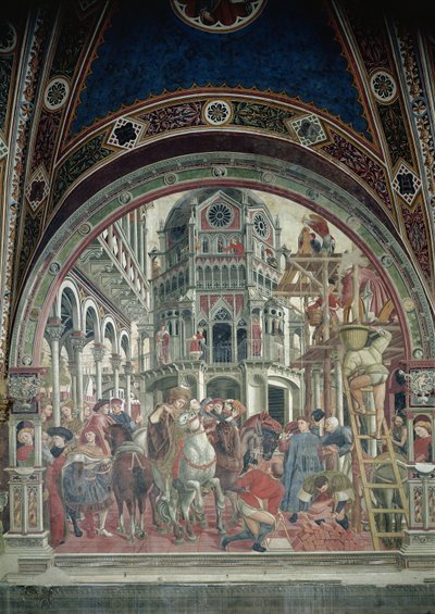 The Extension of the Hospital, c.1442-43 by Domenico di Bartolo