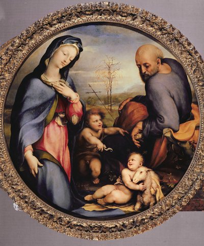The Holy Family with the Infant John the Baptist, c.1515 by Domenico di Pace Beccafumi  