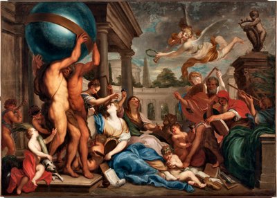 Atheneum of Fine Arts by Domenico the Elder Piola