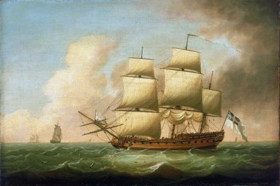 British frigate by Dominic Serres
