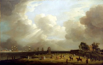 The Arrival of Princess Charlotte in Harwich, September 1761 by Dominic Serres