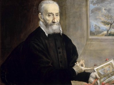 Portrait of Giulio Clovio by Dominico El Greco