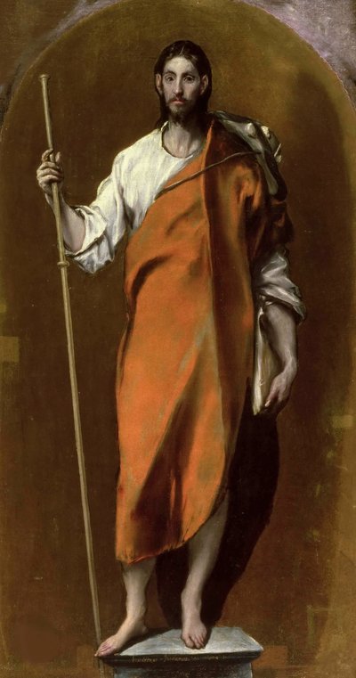 Saint James as a Pilgrim by Dominico El Greco