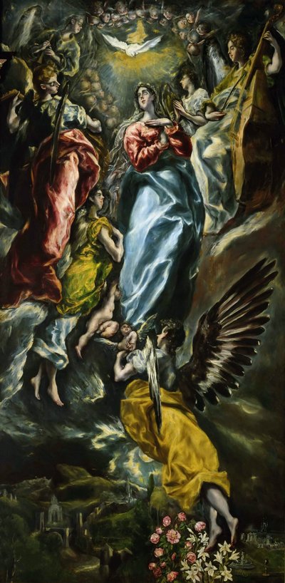 The Immaculate Conception of the Virgin by Dominico El Greco