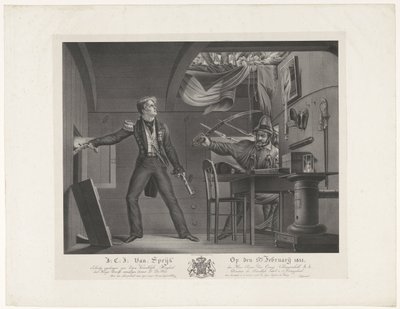 J.C.J. Van Speijk on February 5, 1831 by Dominicus Franciscus du Bois