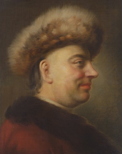Portrait of the Senator and Poet, Barthold Heinrich Brockes by Dominicus Van der Smissen