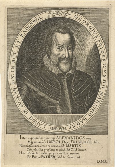 George Frederick of Baden-Durlach by Dominicus or Custodis Custos