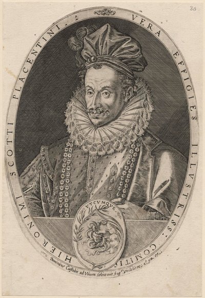 Jeronimo Scotto, before 1615 by Dominicus or Custodis Custos