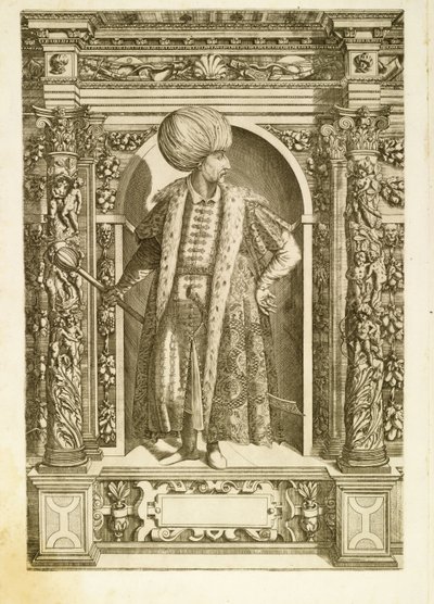 Sultan Suleiman I the Magnificent by Dominicus or Custodis Custos