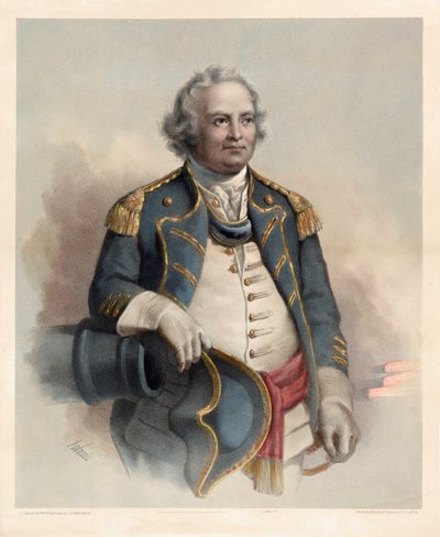 Major General Israel Putnam, pub. 1864 by Dominique C. Fabronius