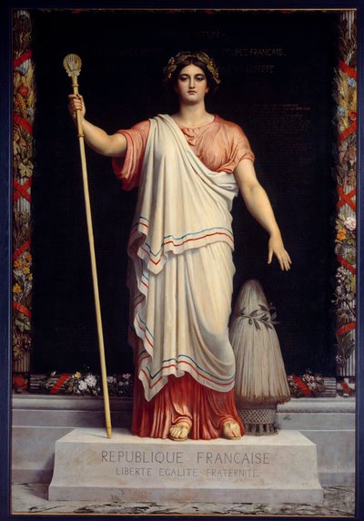 Allegory of the French Republic by Dominique Papety (1848) by Dominique Louis Papety