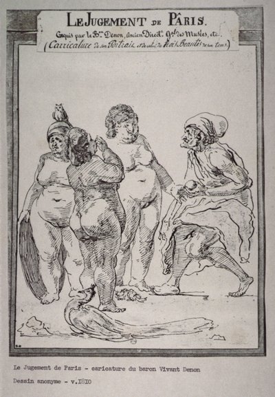 The Judgement of Paris by Dominique Vivant Denon