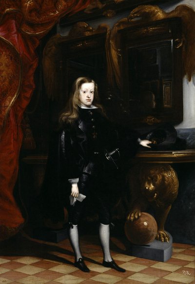 Portrait of Charles II by Don Juan Carreno de Miranda