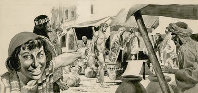 Isaiah Walking Naked by Don Lawrence