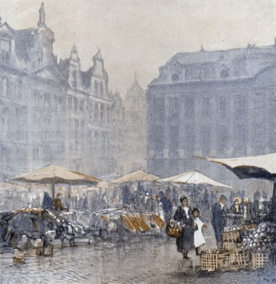Brussels at Early Morning by Donald (after) Maxwell