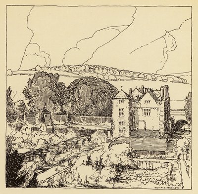 Cranborne Manor House by Donald (after) Maxwell