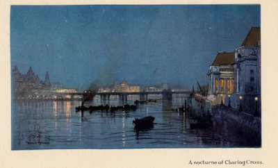 A Nocturne of Charing Cross, from 
