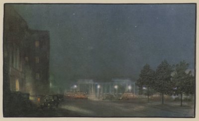 Starlight and Hyde Park Corner by Donald Maxwell