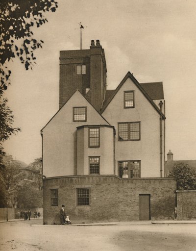 Canonbury Tower, an Old Manor House Turned into a Social Club by Donald McLeish