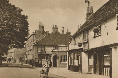 Church Street, Chiswick, With What Used To Be The Burlington Arms by Donald McLeish