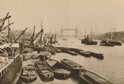 Shipping in the Pool of London: A Vista from London Bridge to Tower Bridge by Donald McLeish