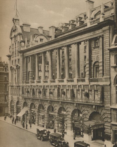 South Front of the Piccadilly Hotel, Erected in 1908 by Donald McLeish