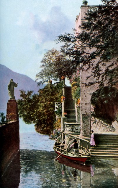 Villa del Balbianello, Lenno, Lake Como, Italy, c. 1930s by Donald McLeish