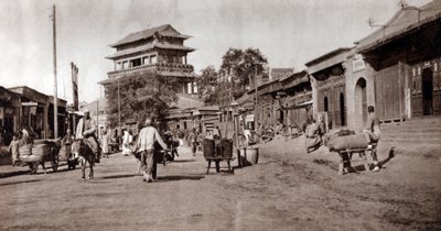 Te Shih Men, gate of Victory, Beijing by Donald Mennie