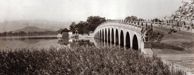 The bridge with 17 arches, Beijing by Donald Mennie