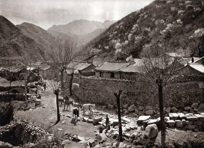 The Pass of Nankou, Near Beijing by Donald Mennie
