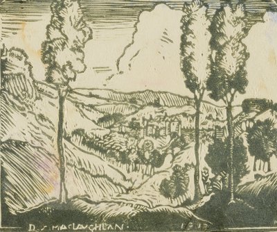 Landscape by Donald Shaw MacLaughlan