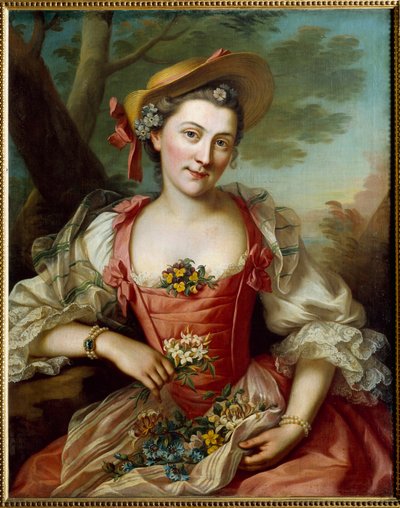 Portrait of Woman by Donat Nonotte