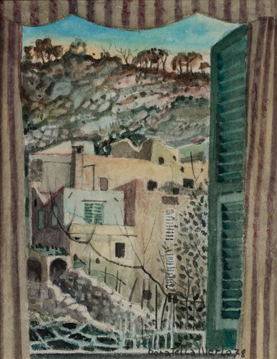 From the Window, Borgio Verezzi by Donatella Merlo