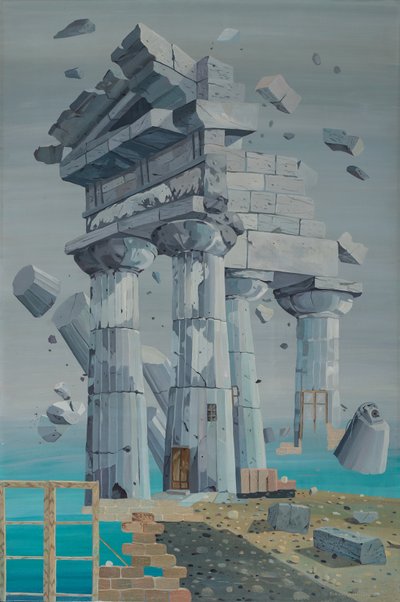 Illegal constructions, Agrigento by Donatella Merlo