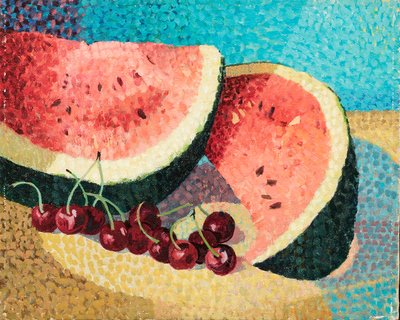 Still Life in Summer, c.1983 by Donatella Merlo