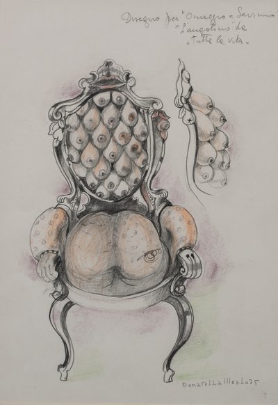 Tribute to Savinio, The Corner by Donatella Merlo