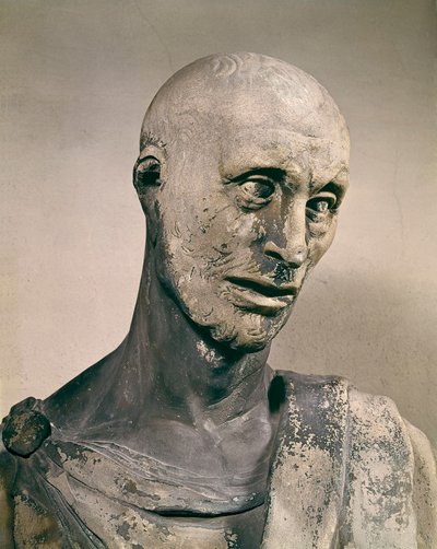 The Prophet Habakkuk, Sculpture by Donatello by Donatello