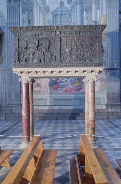 Pulpit on the North Side of the Nave by Donatello