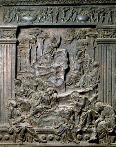 The Prayer at Mount of Olives (detail) by Donatello