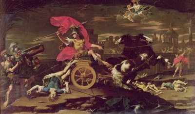 Achilles Dragging the Body of Hector around the Walls of Troy by Donato Creti